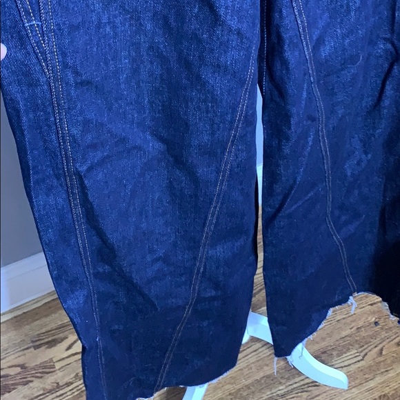 BDG EXTRA Wide Leg Dark Denim High Waist Jean - Picture 6 of 8